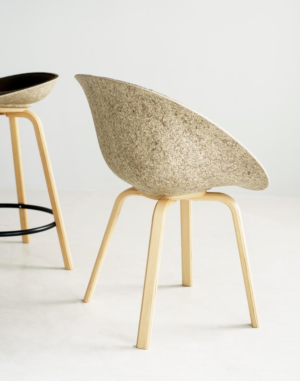 Mat Armchair - Wood