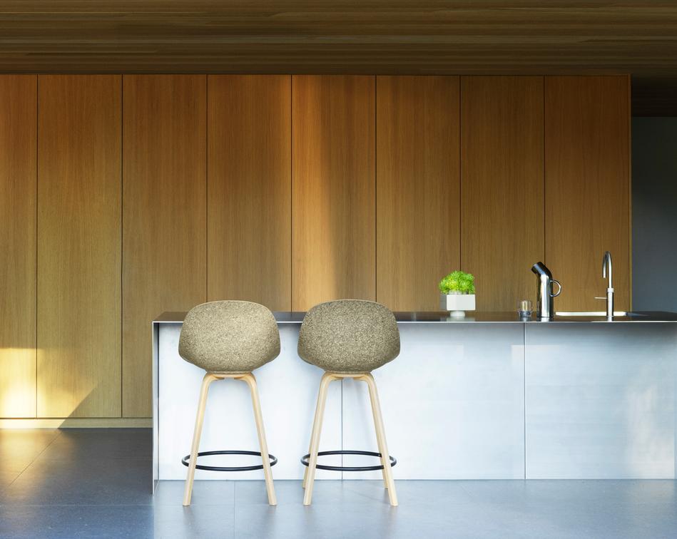 Mat Counter Chair - Wood