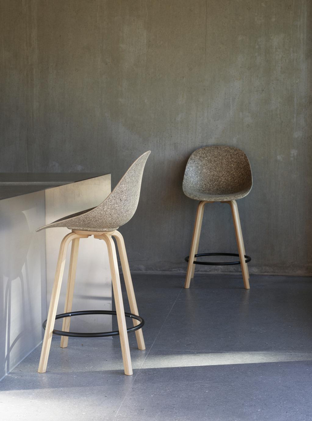 Mat Counter Chair - Wood