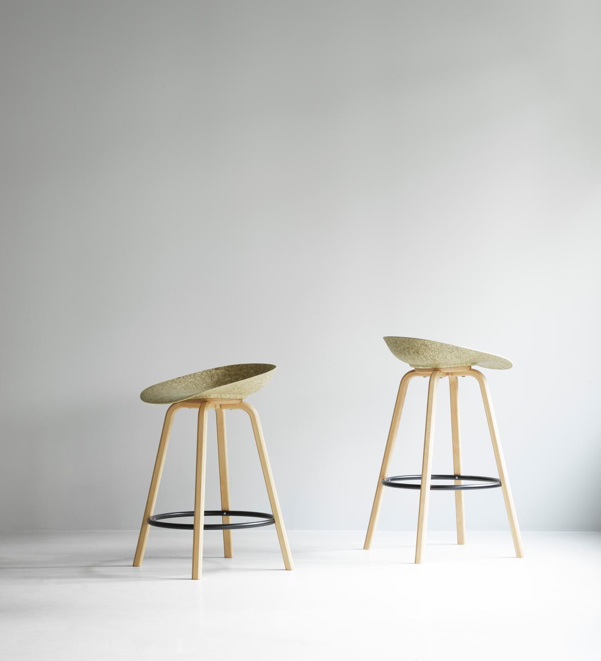 Mat Barstool - Wood