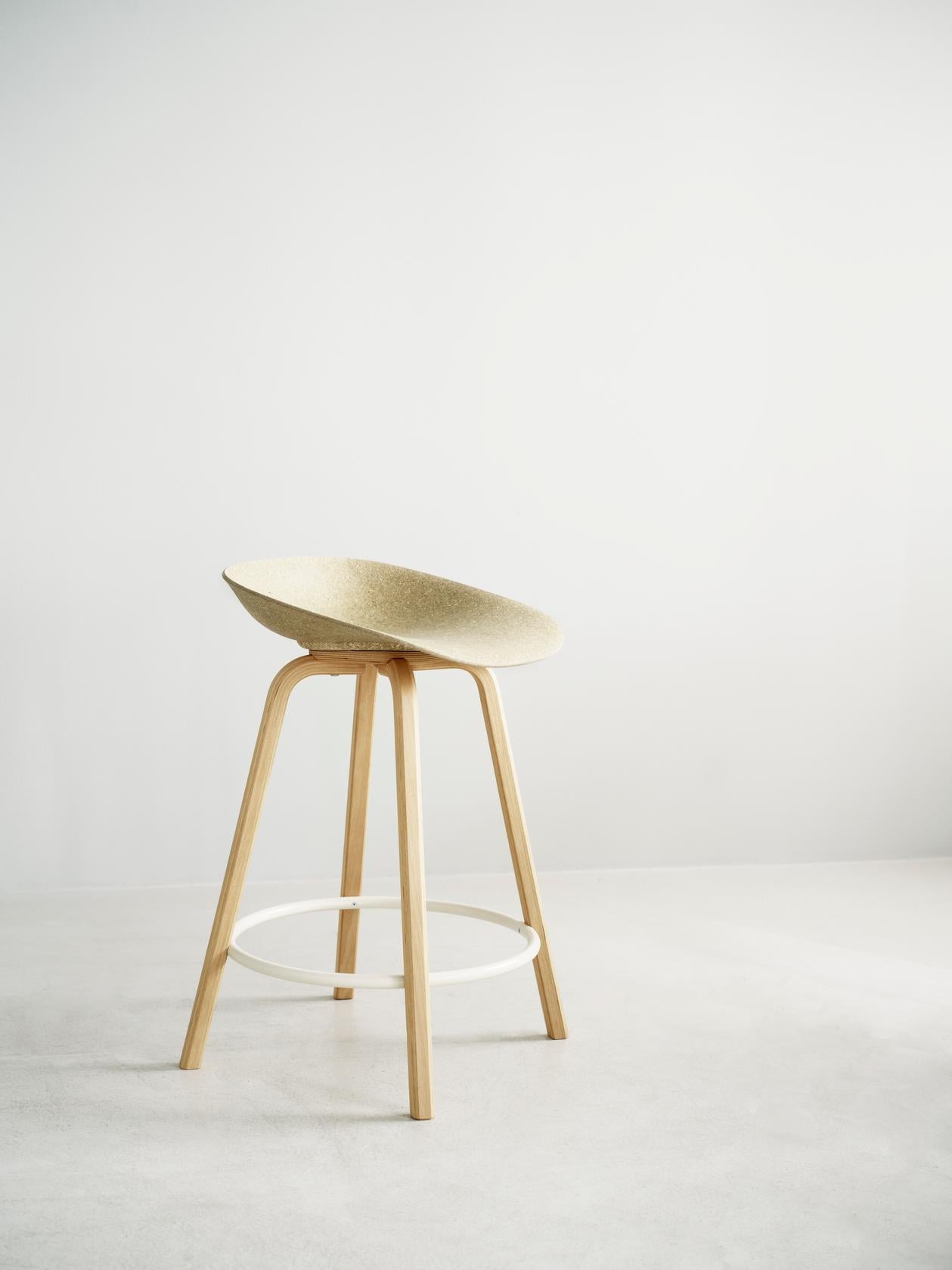 Mat Counter Stool - Wood