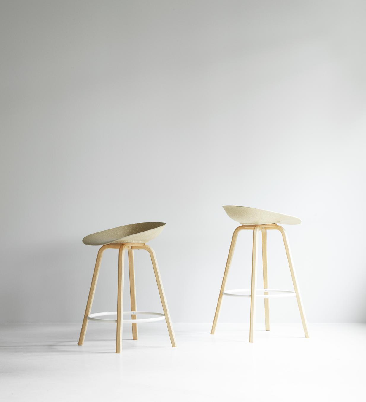 Mat Barstool - Wood
