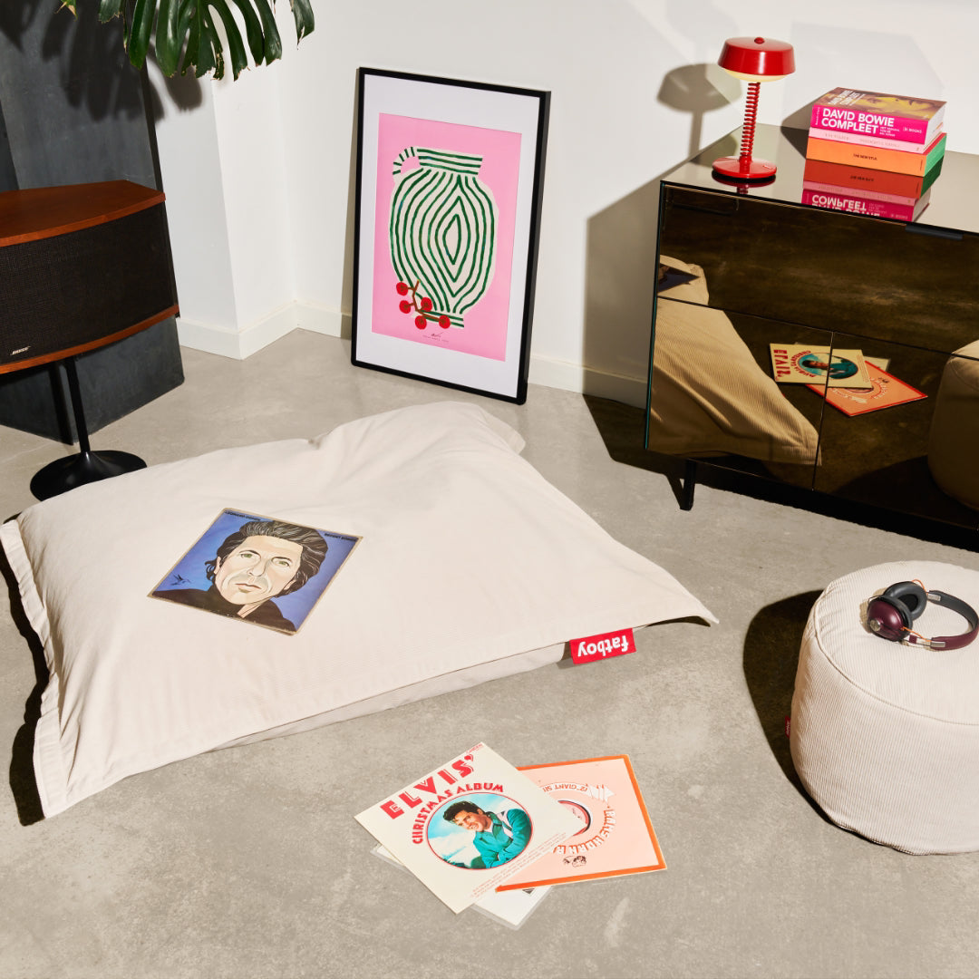 Original Slim Recycled Cord Bean Bag Chair