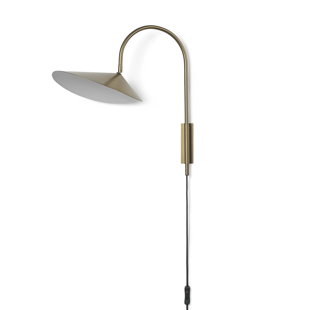   FLAMBE(フランベ)VEINED1616 Ferm Living Arum Swivel Wall Lamp - Bronze - Batten Home