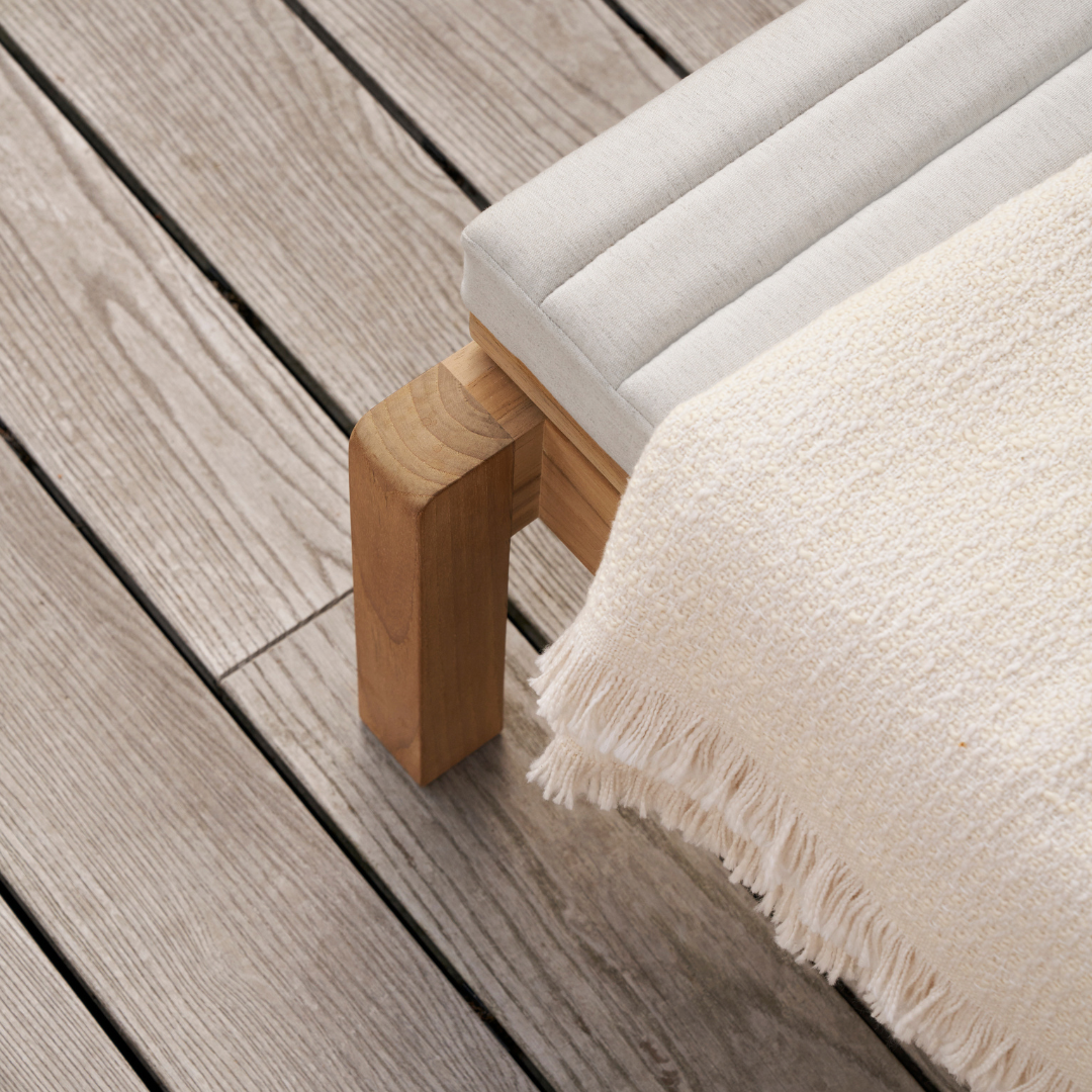 AH604F Outdoor Lounger Footrest