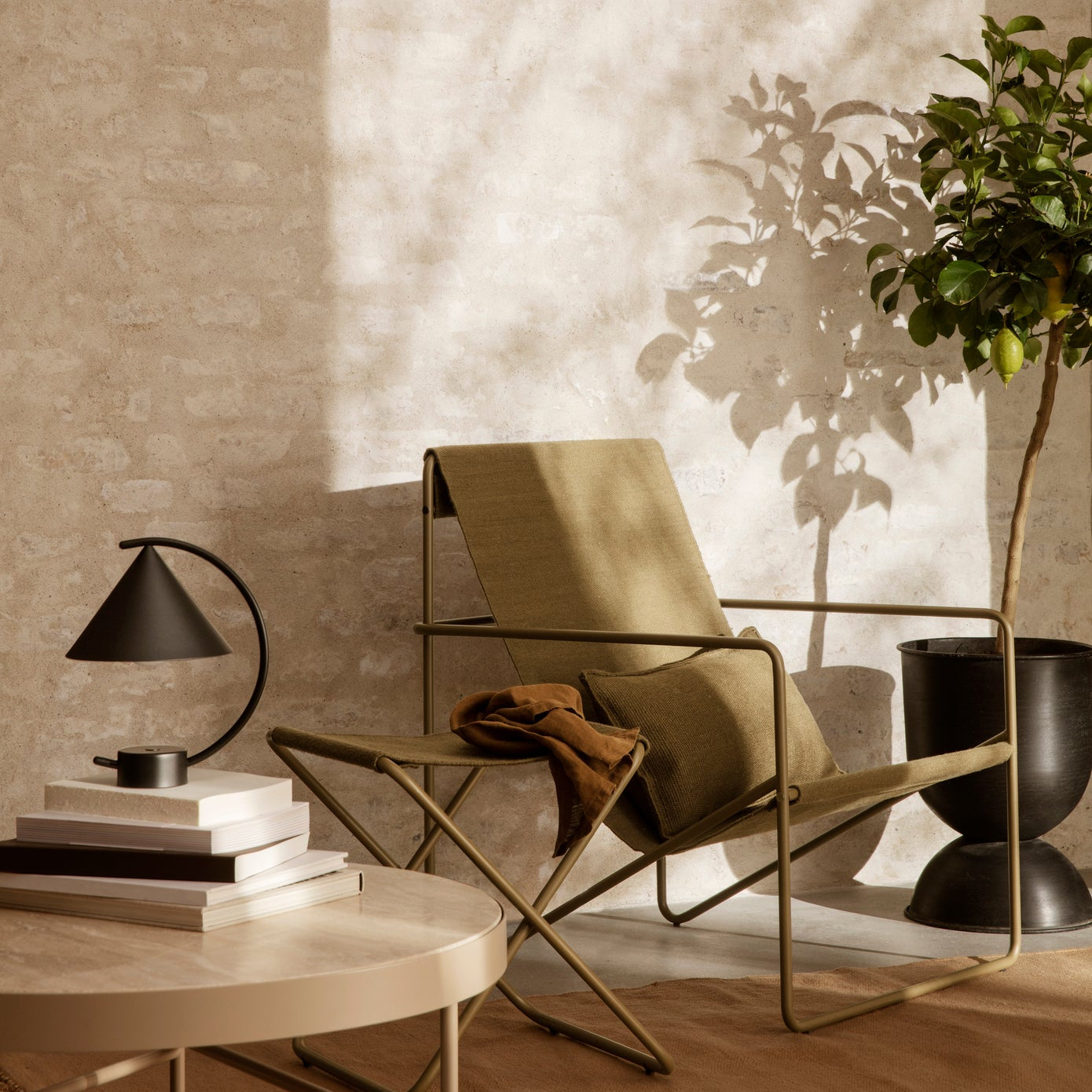 Desert Lounge Chair - Olive - Batten Home