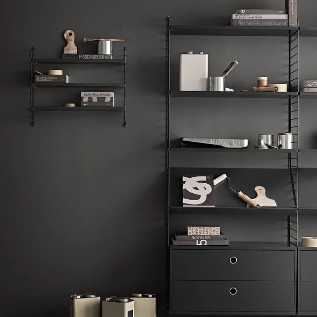 Wood Magazine Shelf - 30.7 - Batten Home