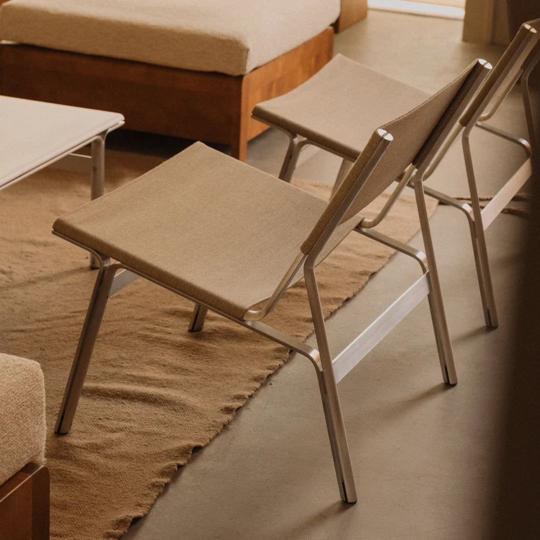FRAMA Union Easy Chair - Sandstone Linen - Batten Home