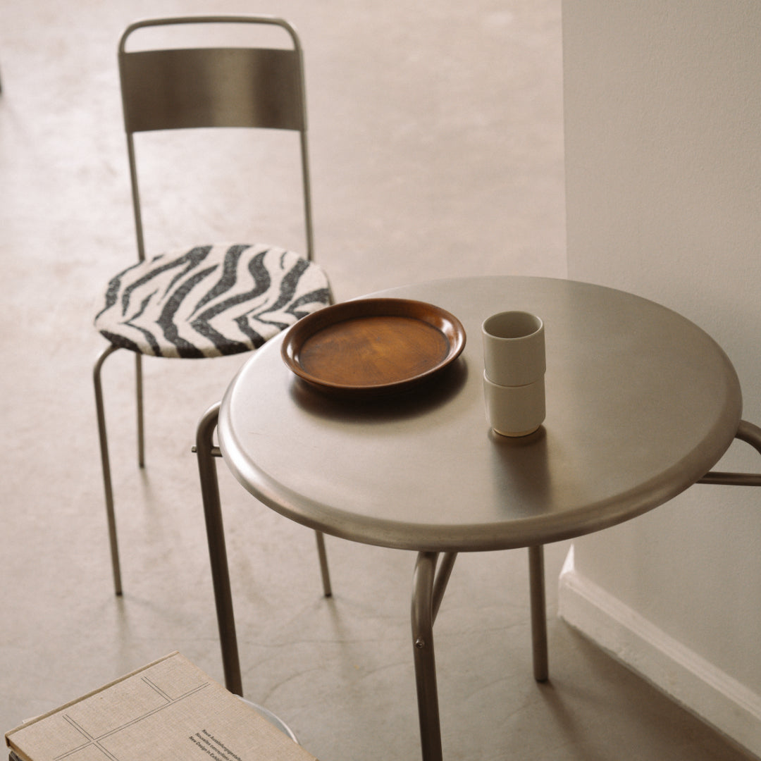 Frama Petit Rond Chair - Zebra Seat - Batten Home