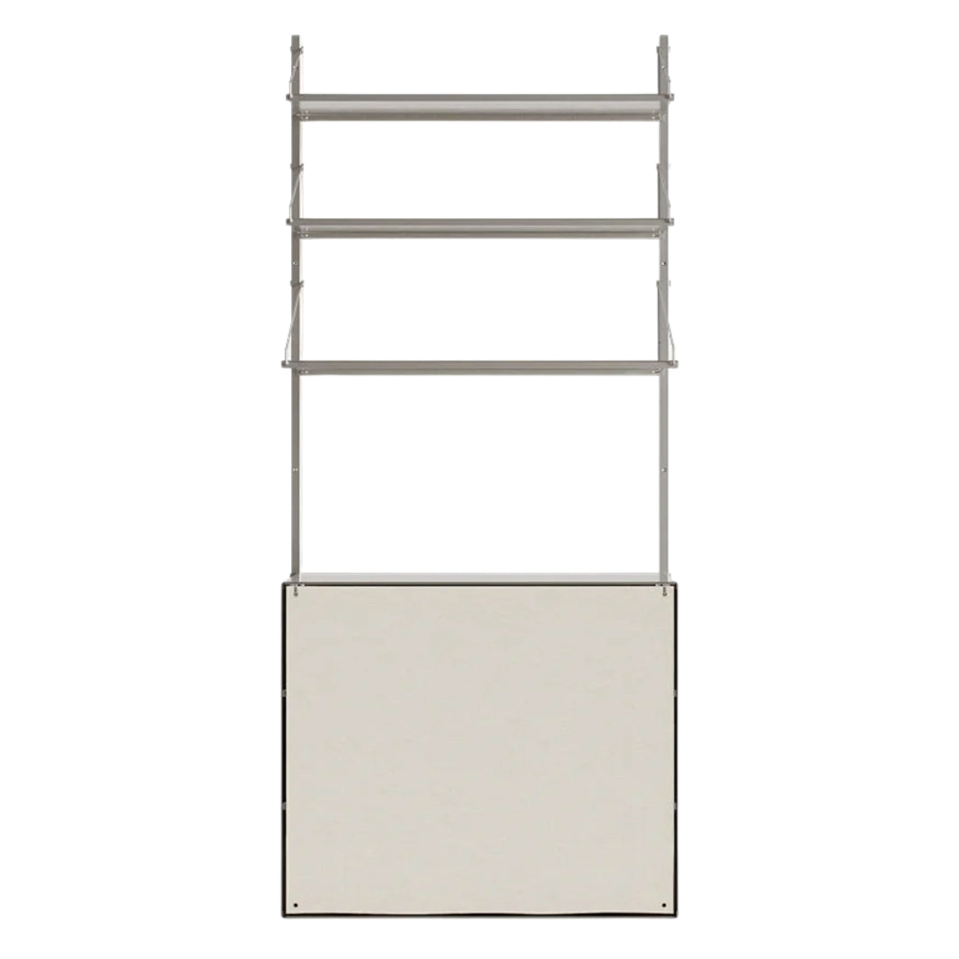 Shelf Library Canvas Cabinet Section