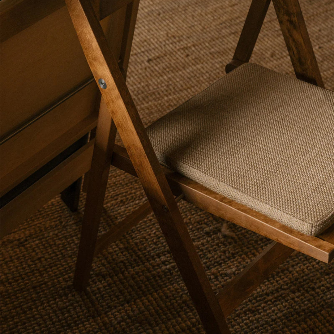 Folding Flat Chair Cushion │ Camel