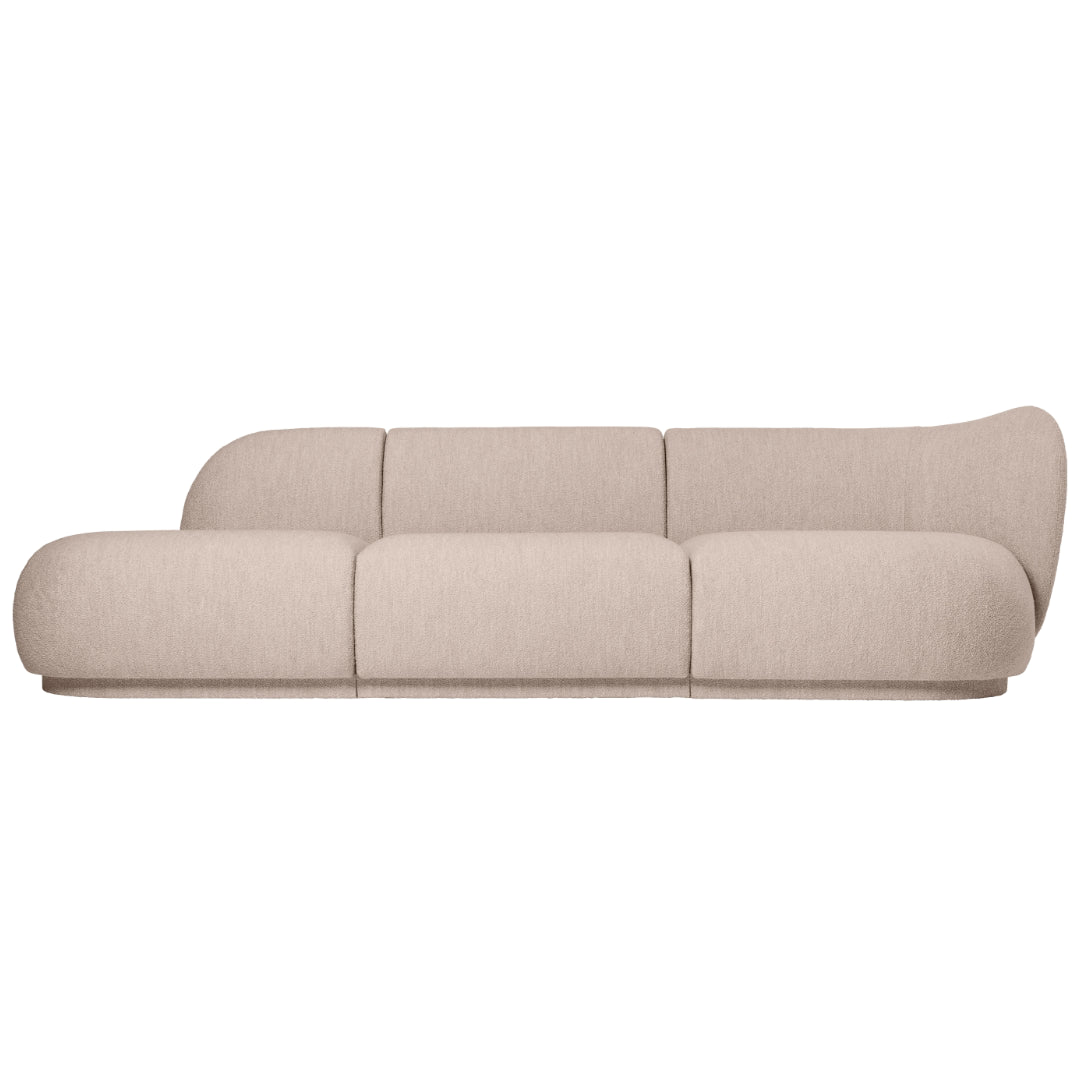 Rico Modular Sofa - Center - Soft Bouclé - Natural