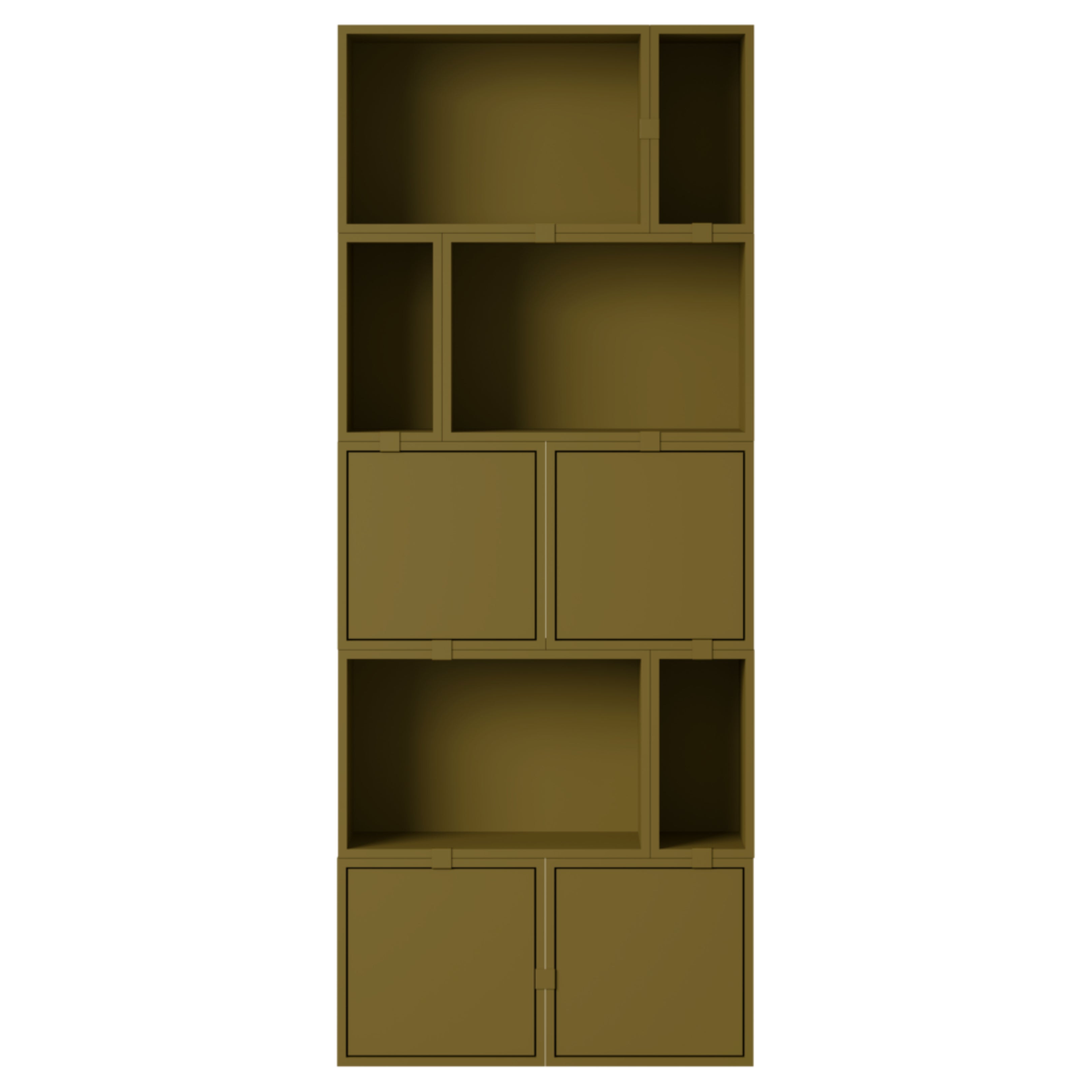 Stacked Storage System | Bookcase | Configuration Eight - Batten Home