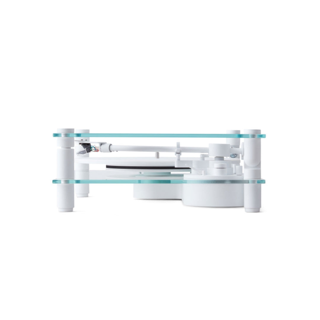 Transparent Turntable - White
