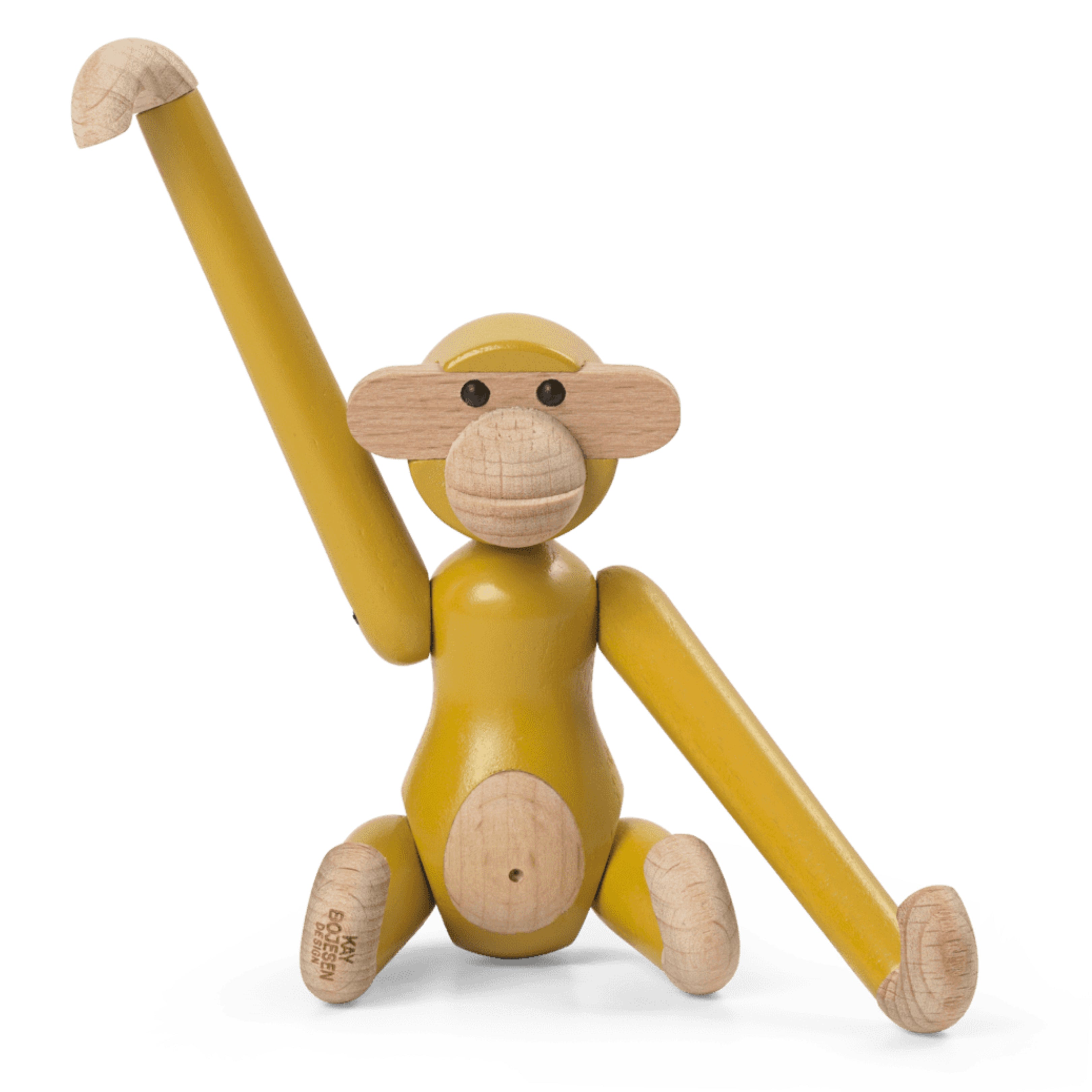 Kay Bojesen Monkey, Mini - Vintage Yellow