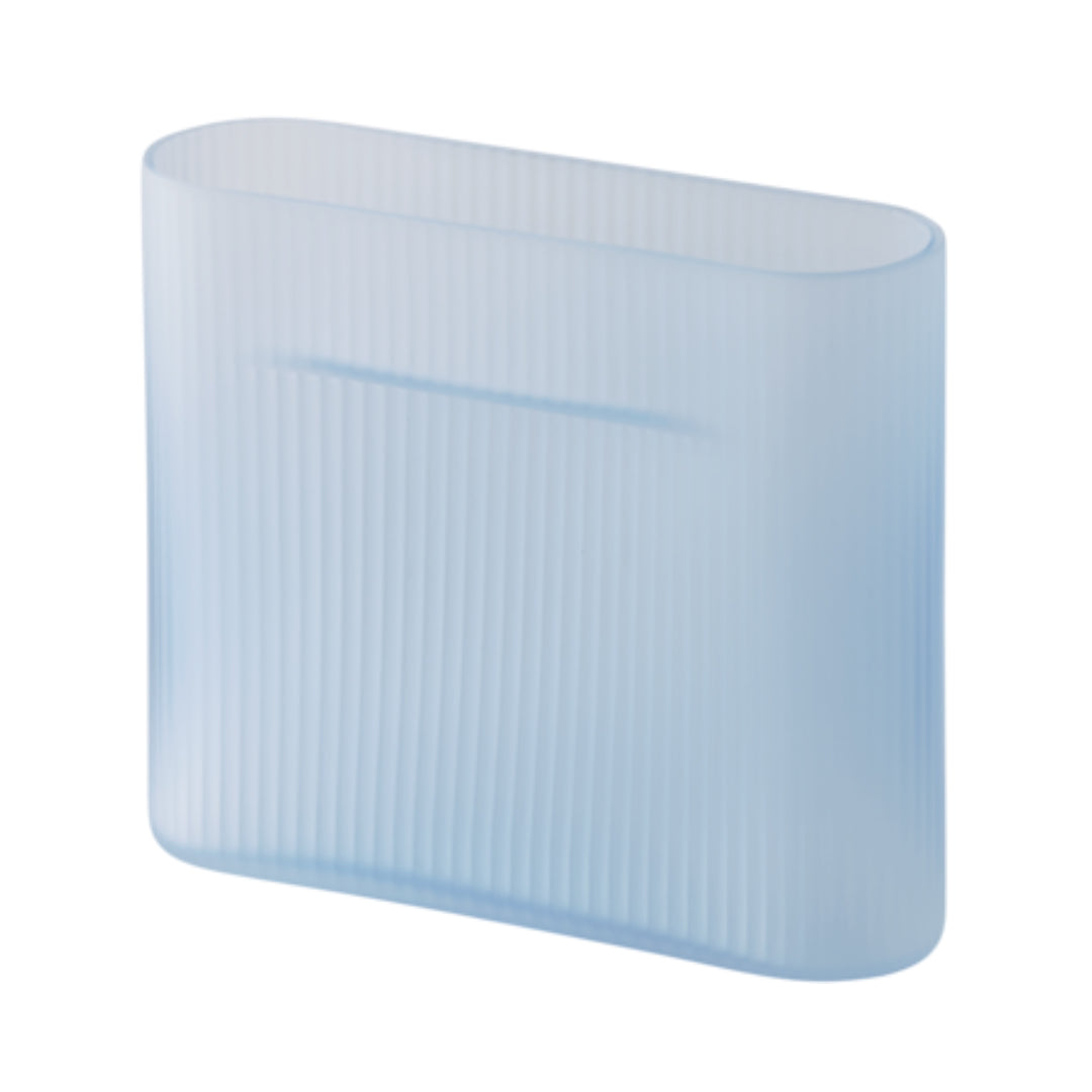Ridge Vase Frosted Glass - Batten Home