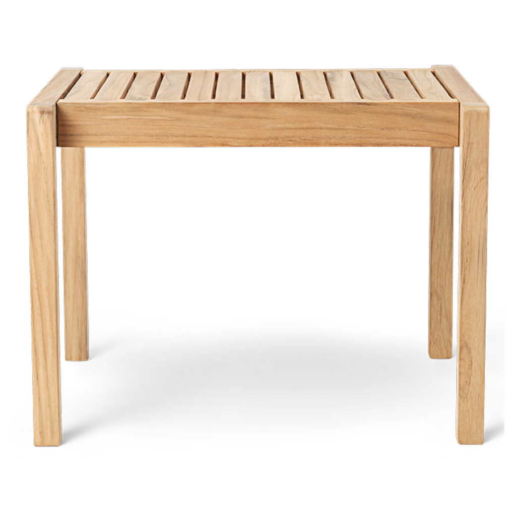 Carl Hansen & Søn AH911 Outdoor Side Table/Stool Teak Outdoor Furniture
