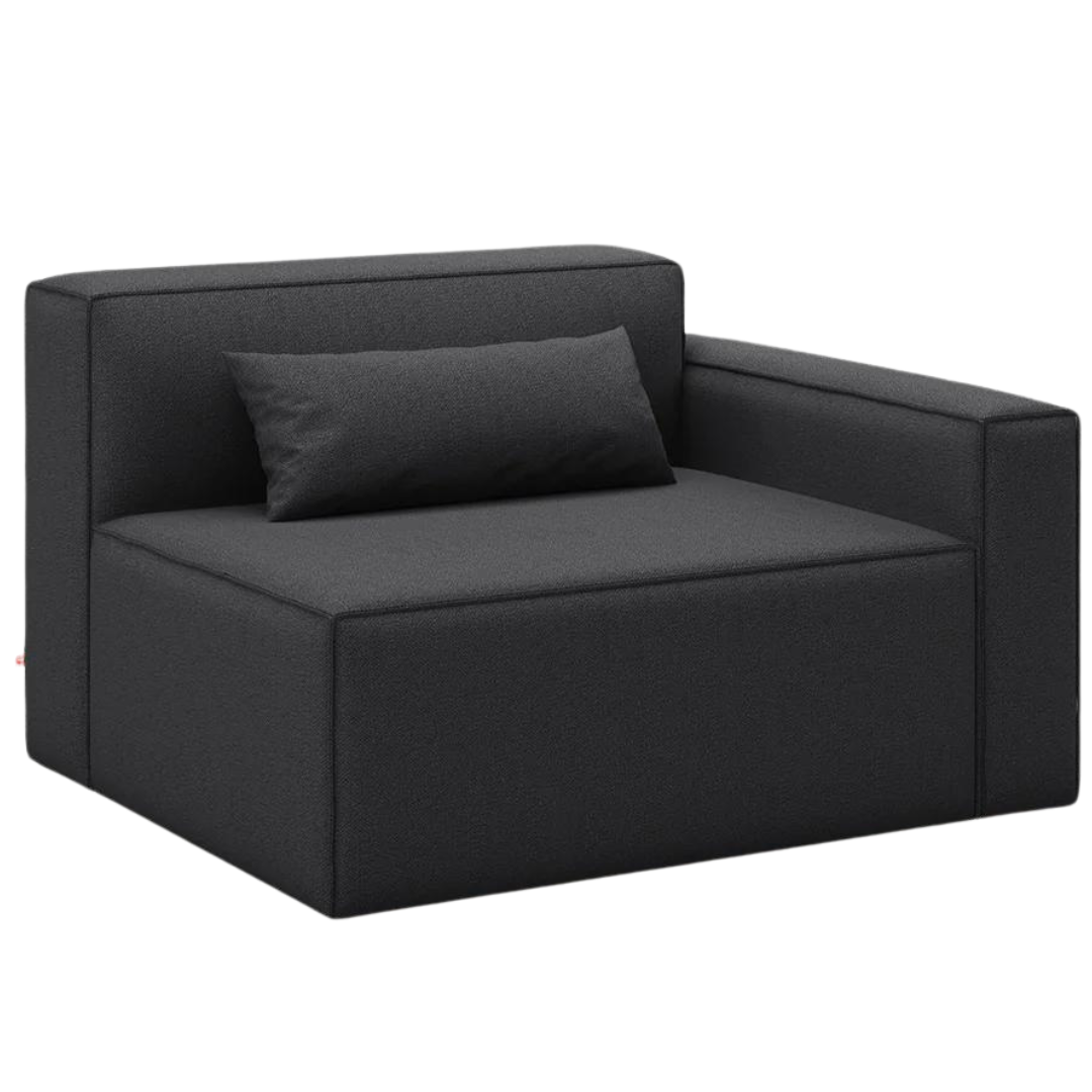 Mix Modular Right Arm Mowat Raven - Gus Modern at Batten Home
