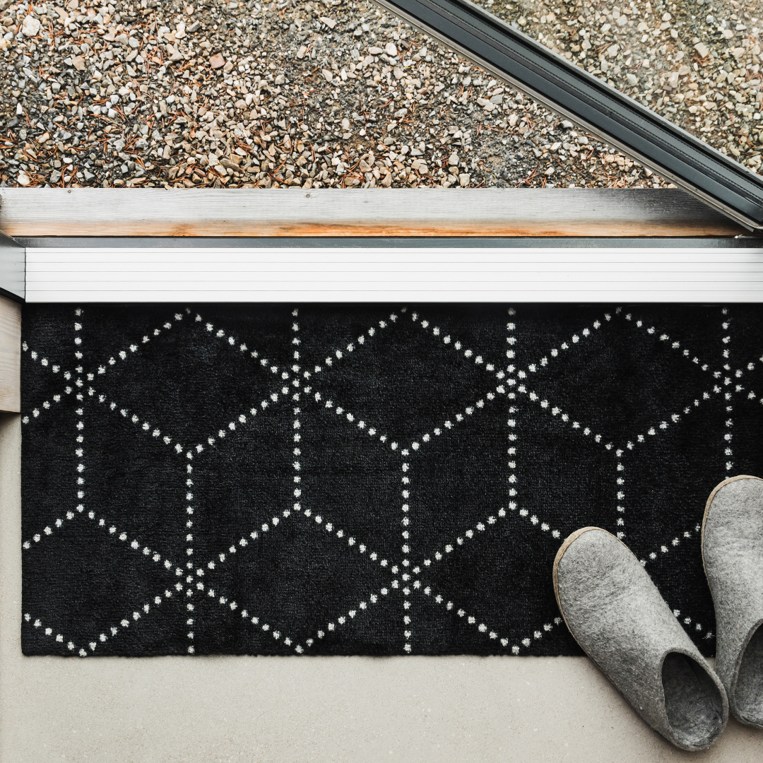 Hagl Floor Mat - Black