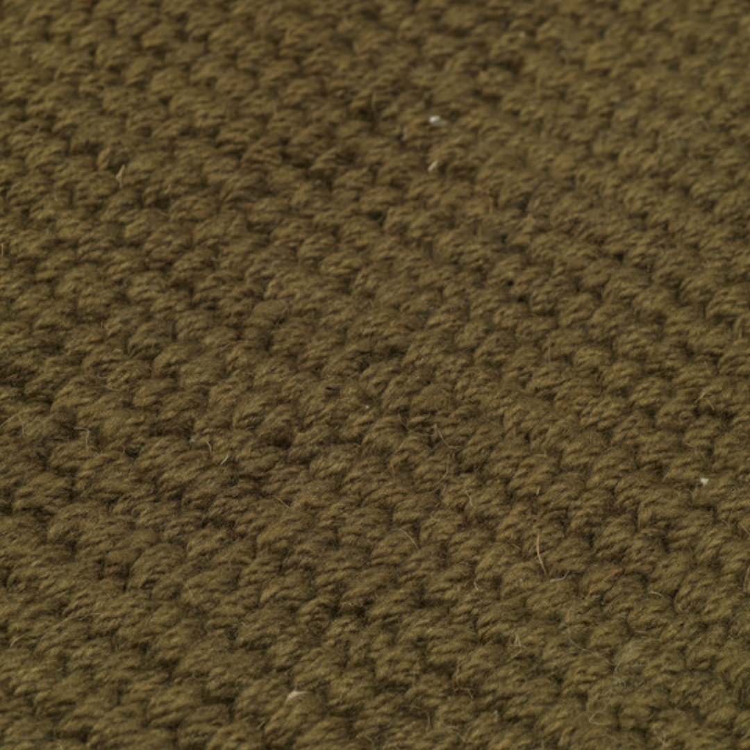 Block Runner - Olive/Natural