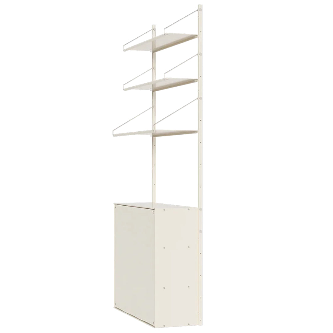 Shelf Library Canvas Cabinet Section