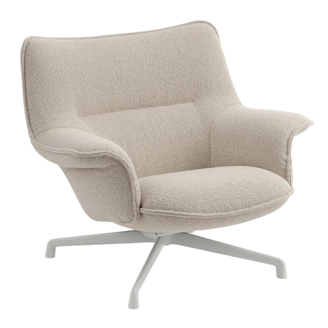 Doze Lounge Chair - Low Back - Swivel Base - Batten Home