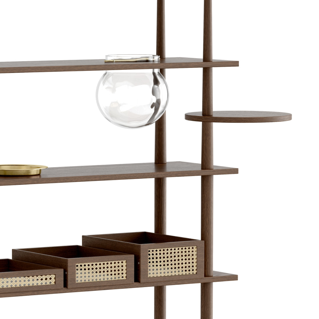 Stories Shelving - Round Corner Table