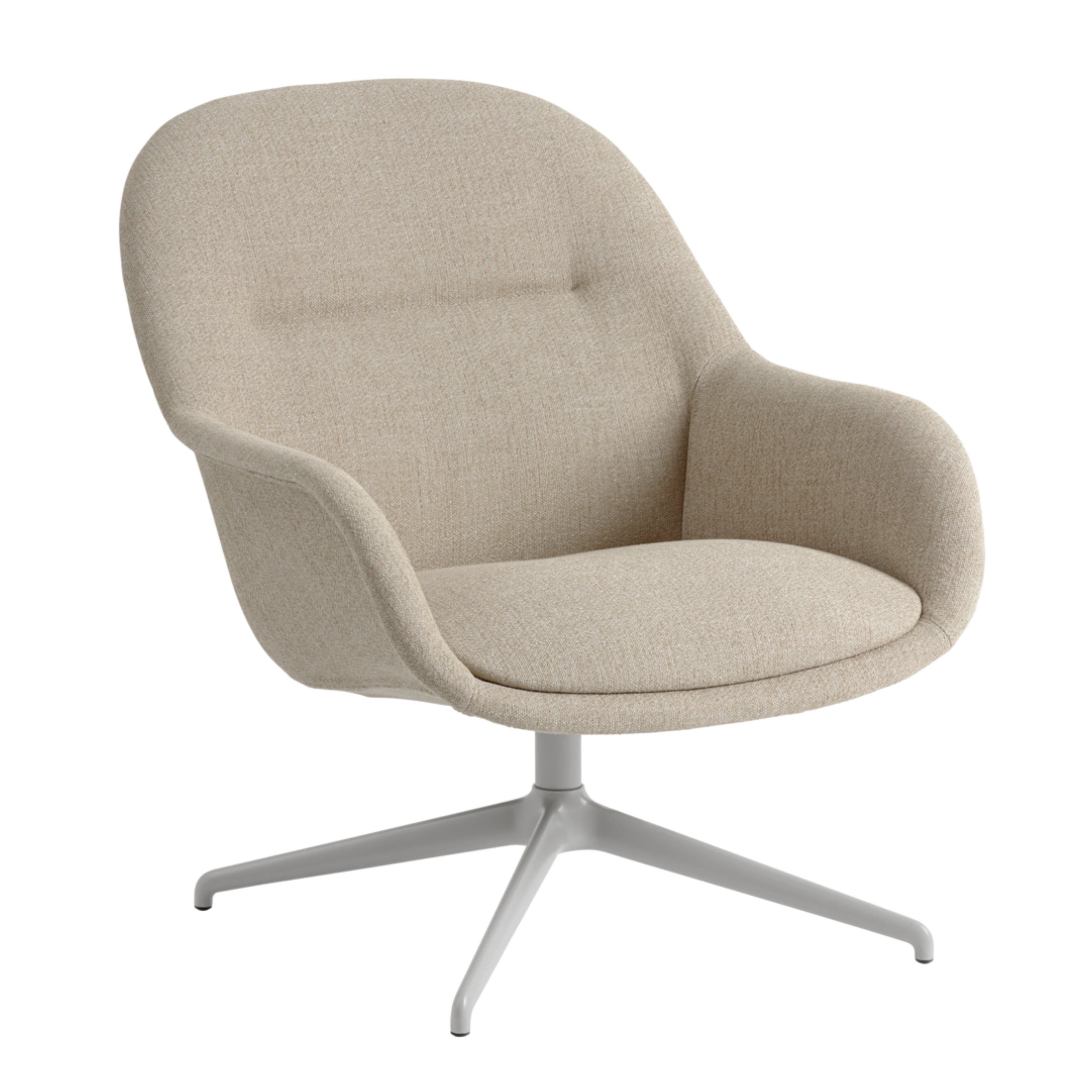 Fiber Lounge Armchair - Swivel Base