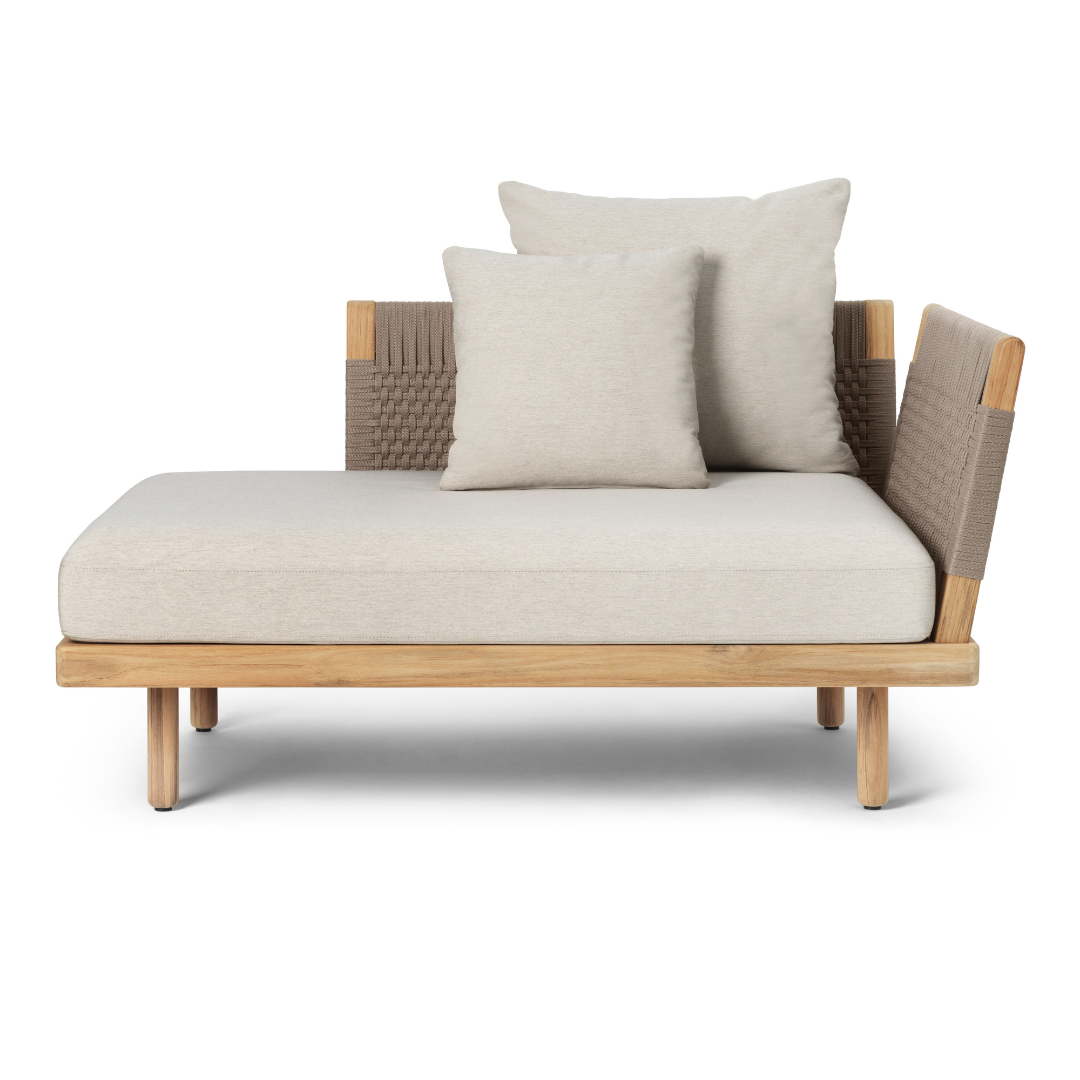 E541 Embrace Outdoor Lounge - Module w/ Short Backrest & Siderest