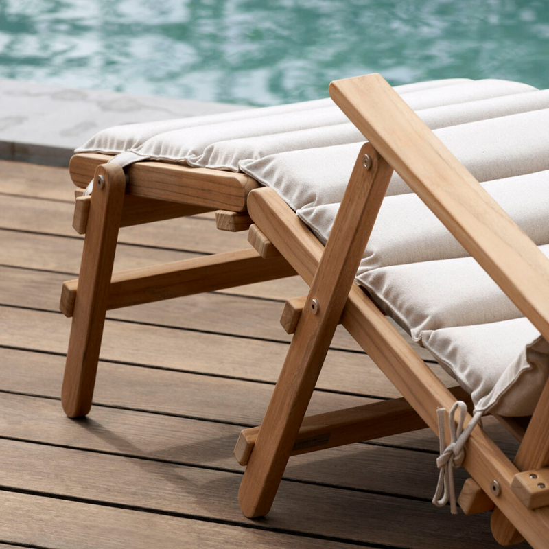 BM5565 Outdoor Deck Chair with Footrest