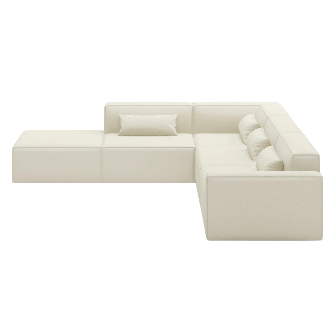 Mix Modular 5-Pc Sectional Mowat Sand LF - Gus Modern at Batten Home