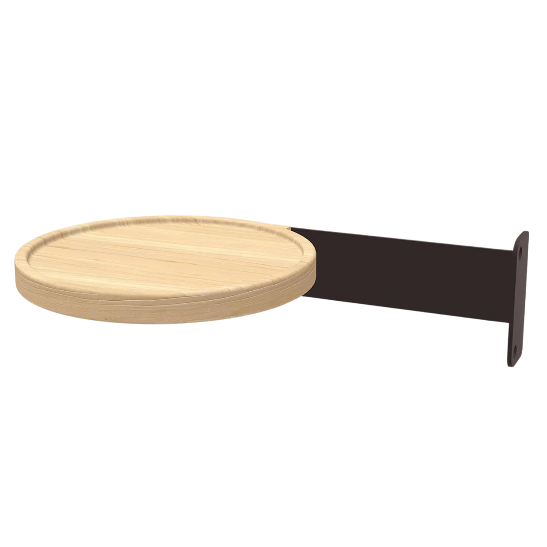 Branch Modular Side Tray Blonde Ash/Black Brackets - Gus Modern at Batten Home