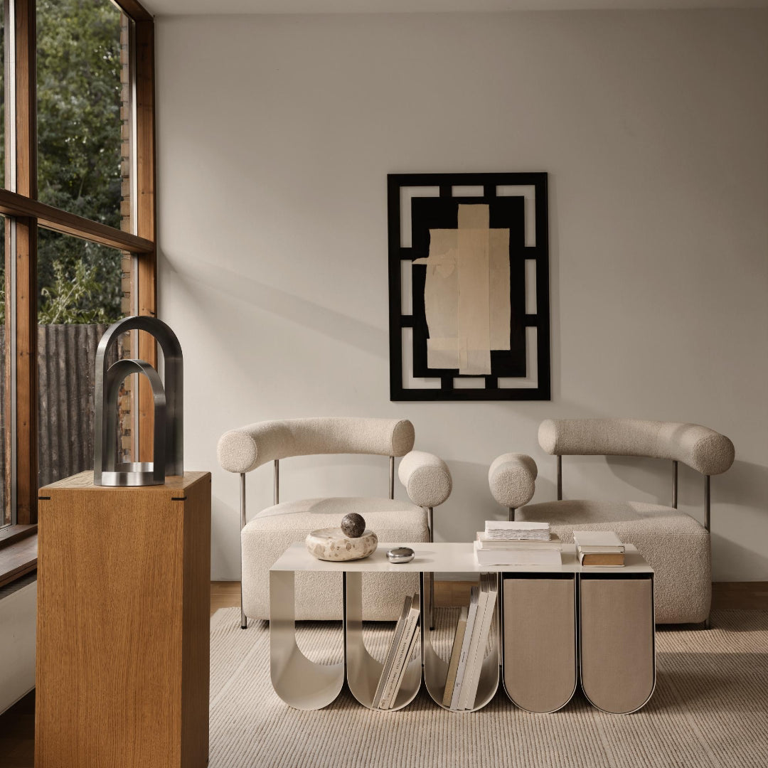 Kristina Dam Studio Curved Bench - Batten Home