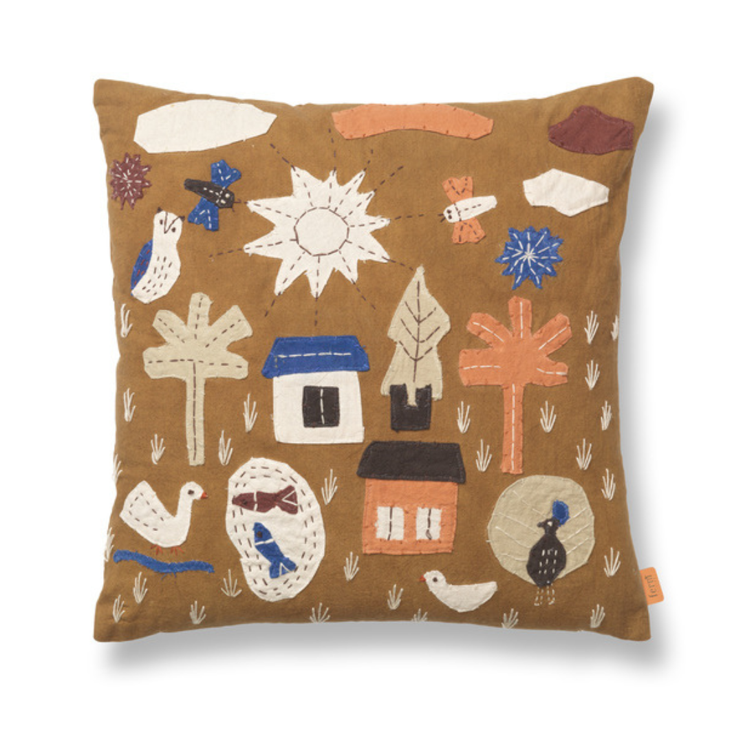 Village Cushion - Sugar Kelp