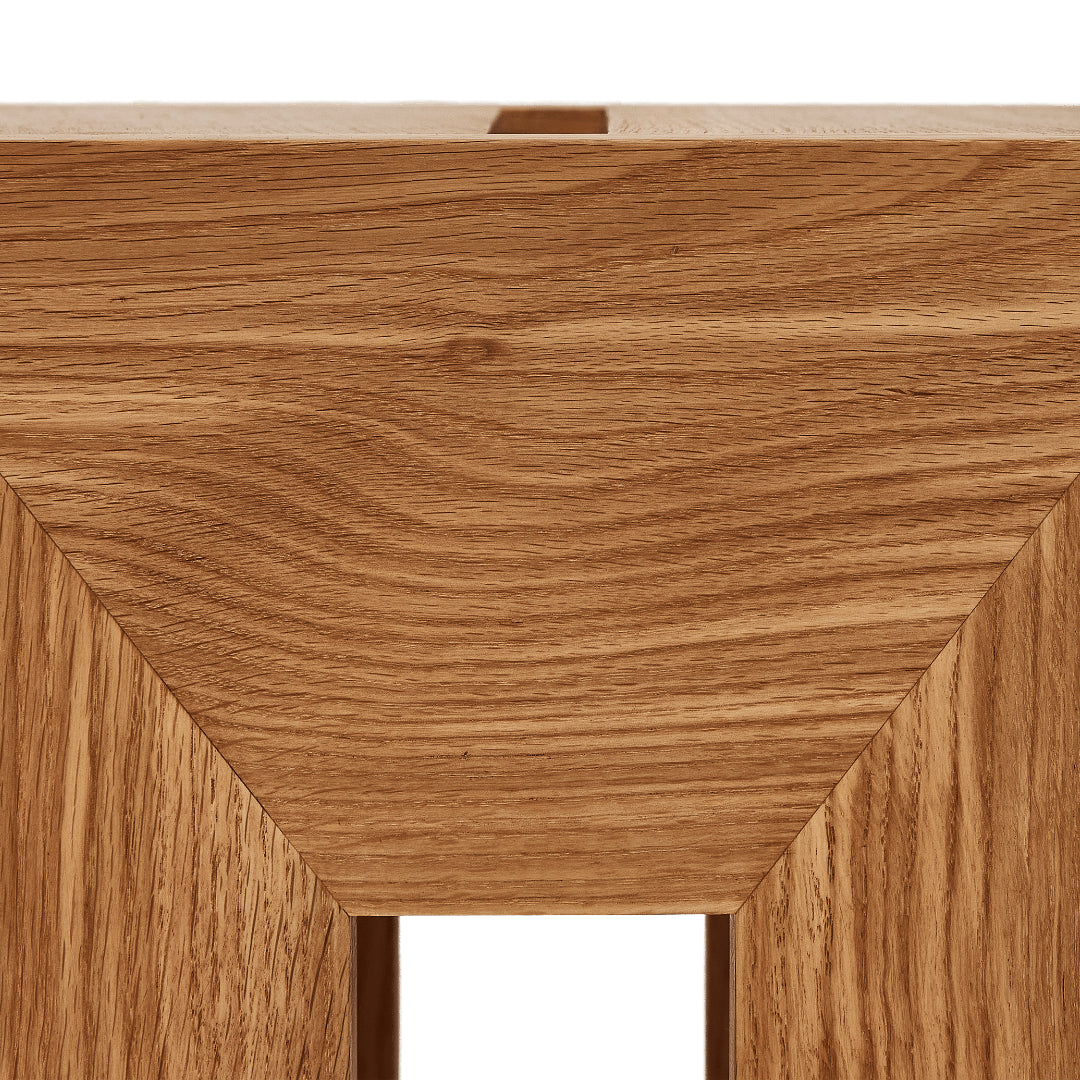 Form and Refine Monolith Side Table, Oak - Batten Home