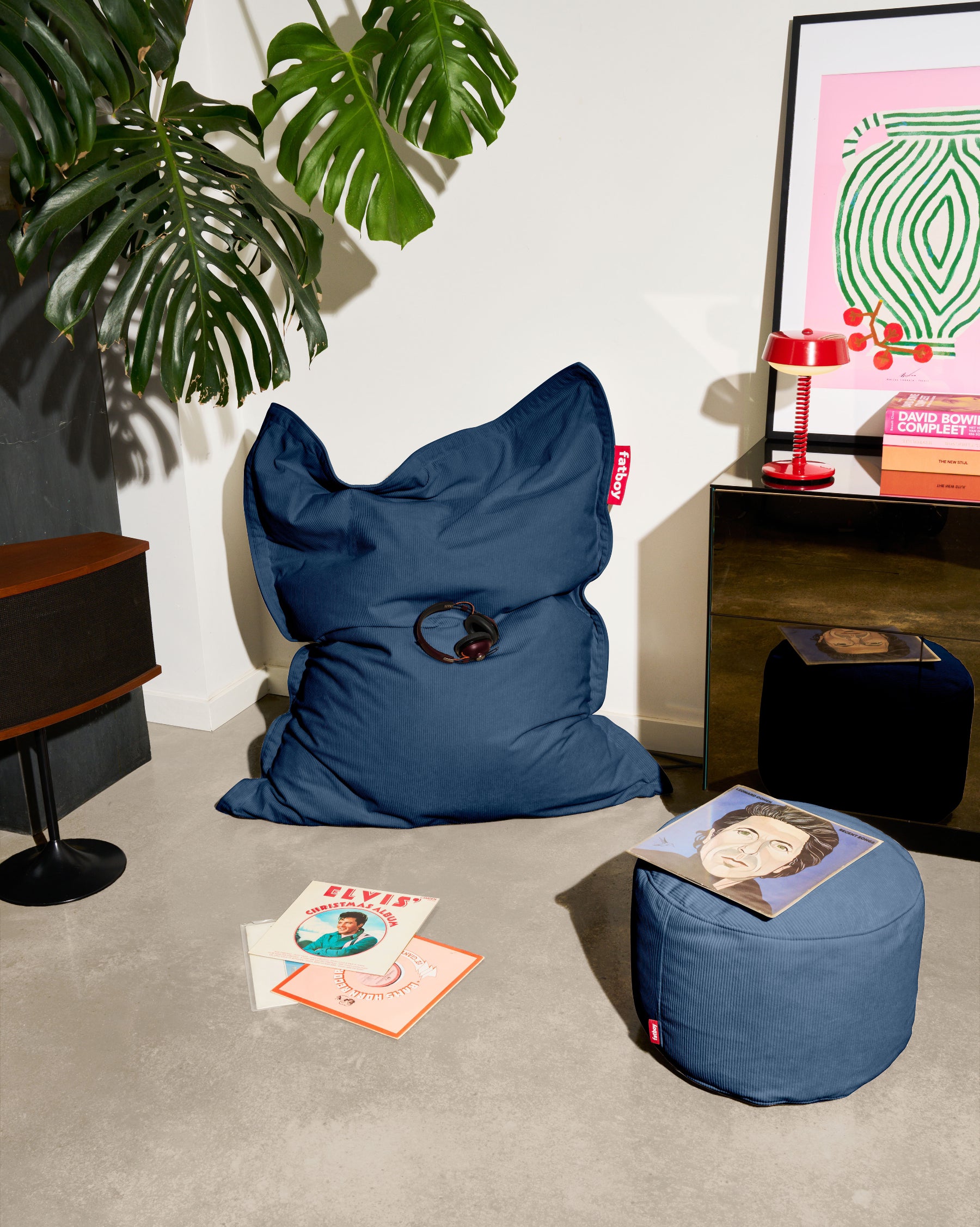 Original Slim Recycled Cord Bean Bag Chair