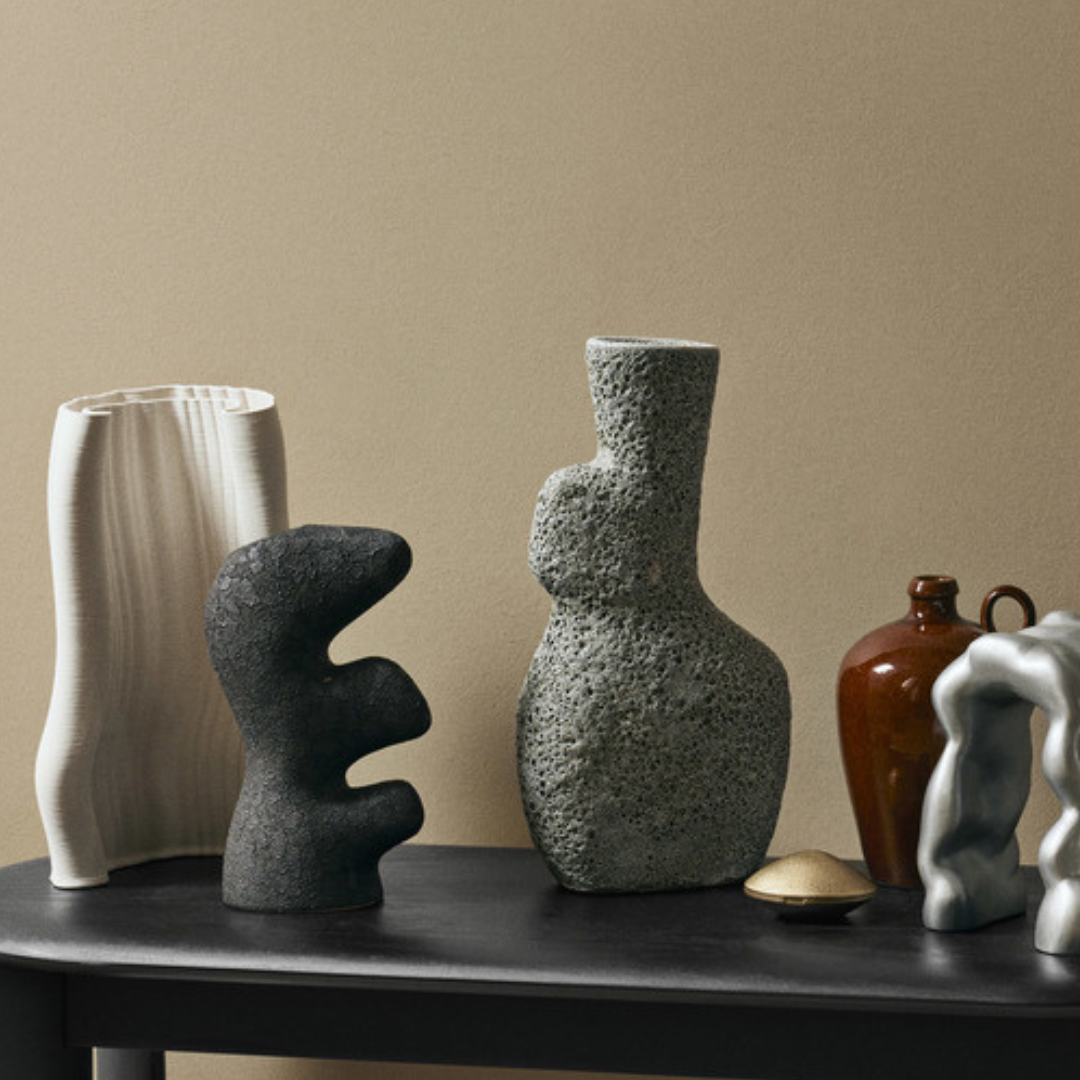 Yara Vase - Small - Rustic Iron