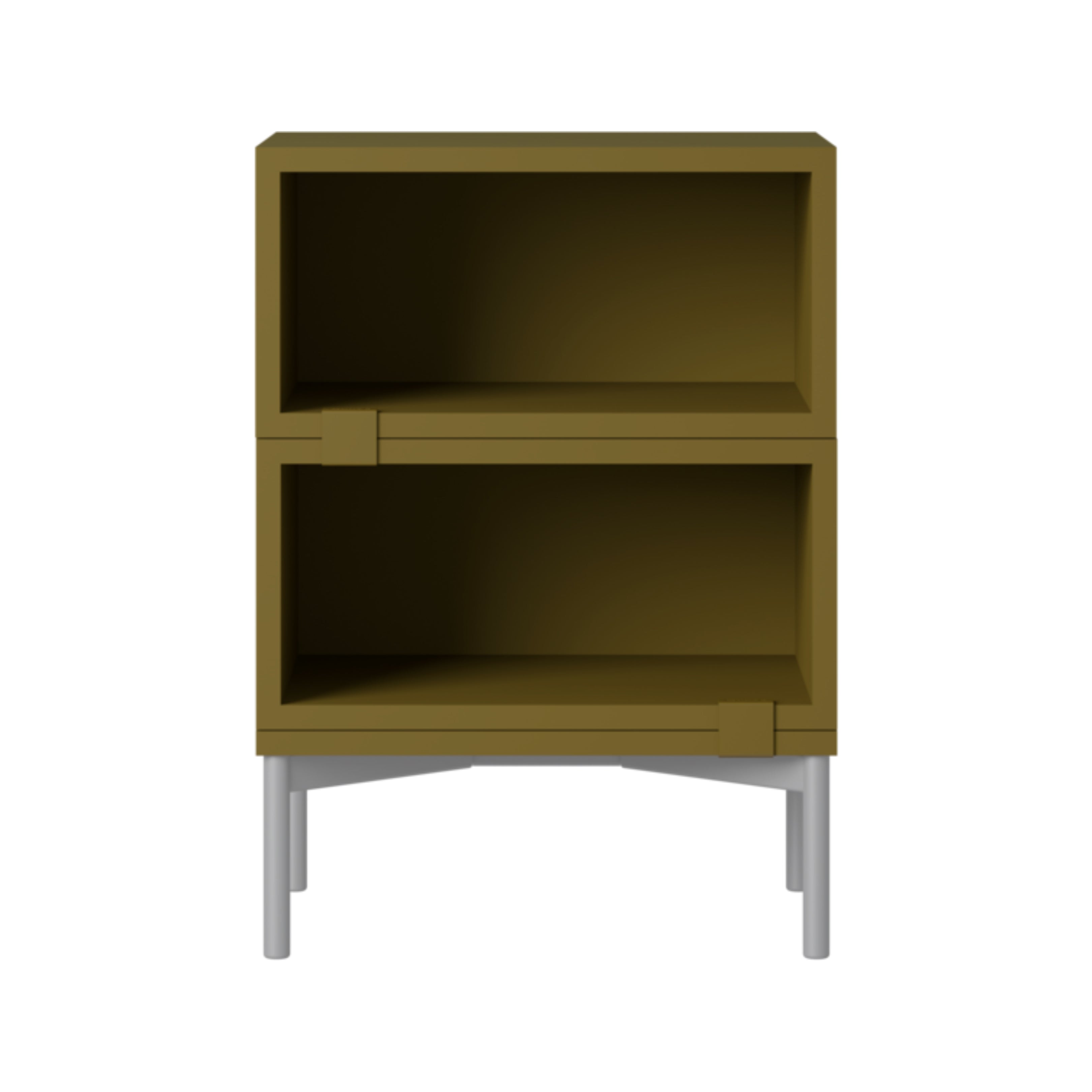 Stacked Storage System | Bedside Table | Configuration One - Batten Home