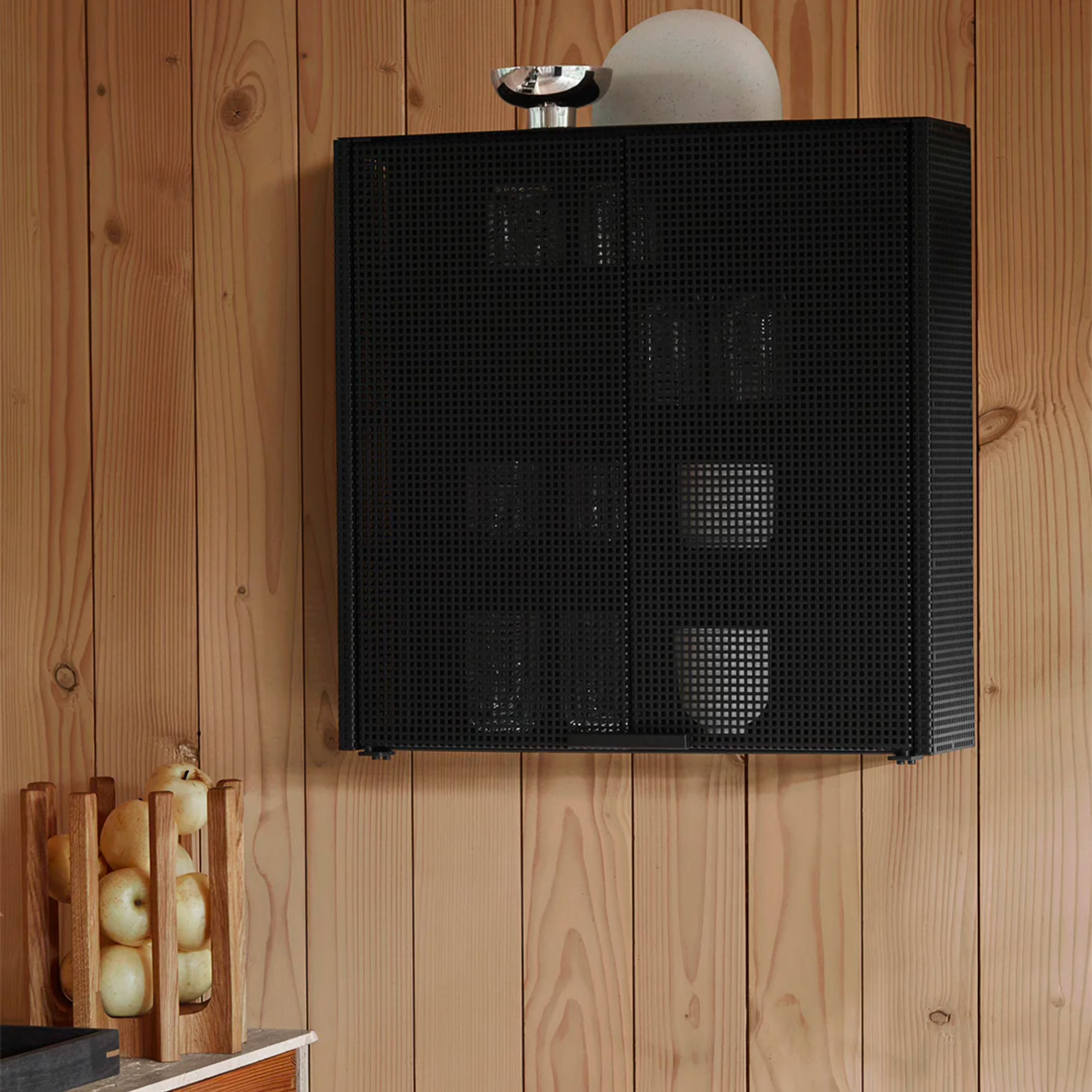 Kristina Dam Grid Wall Cabinet - Batten Home