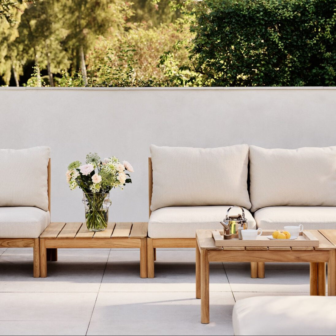 Tradition Outdoor 3-Seater Sofa Configuration 1