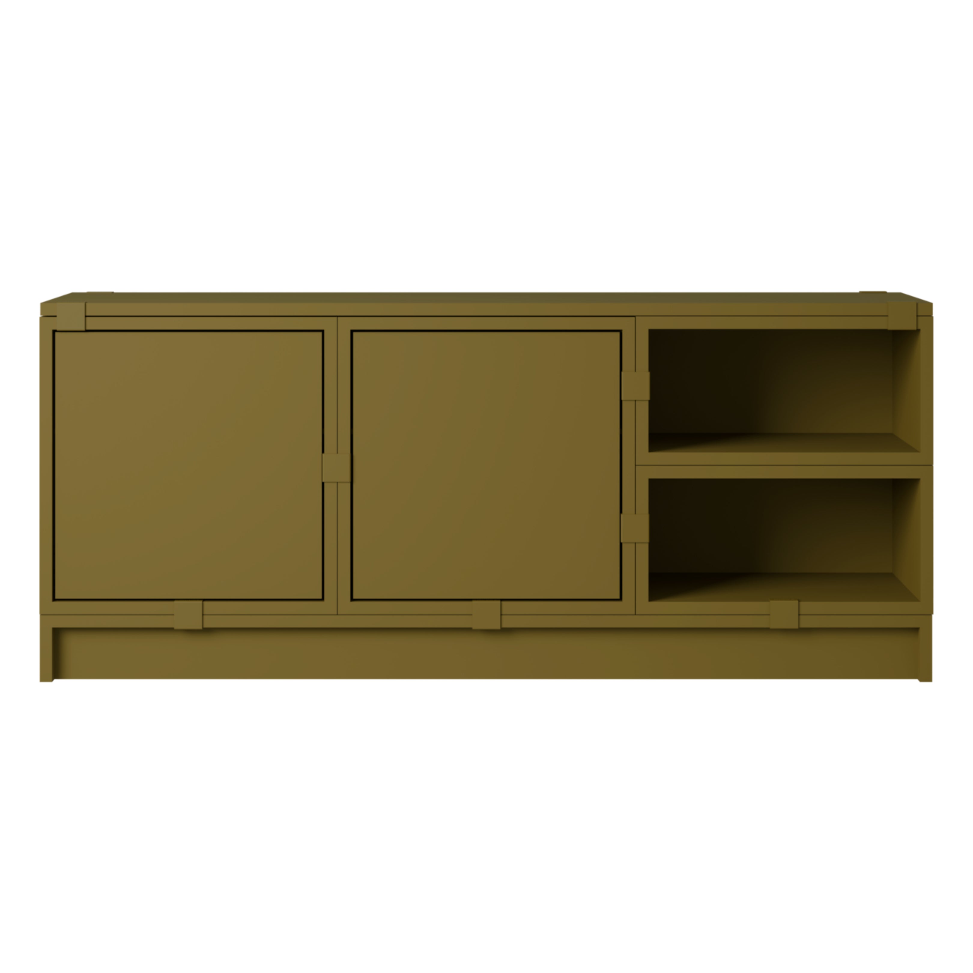 Stacked Storage System | Hallway | Configuration Two - Batten Home