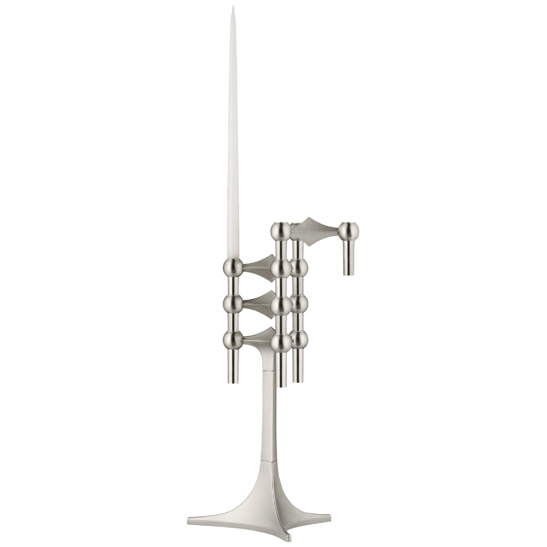 STOFF Nagel Stand, Brushed Chrome - Batten Home
