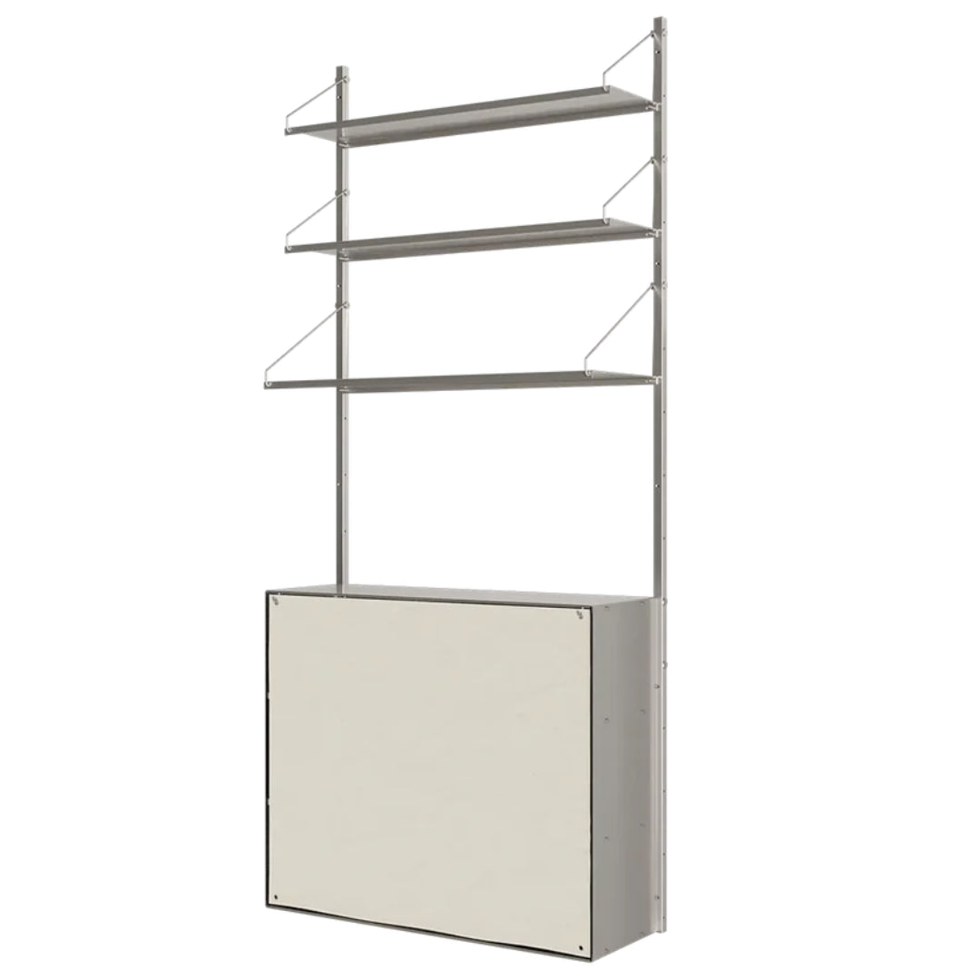 Shelf Library Canvas Cabinet Section