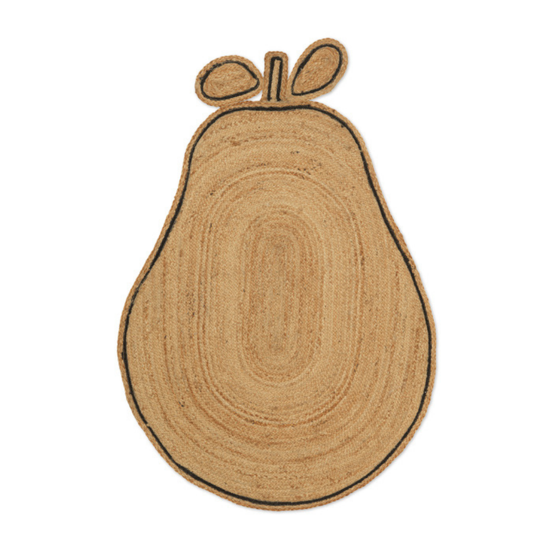 Pear Braided Jute Rug