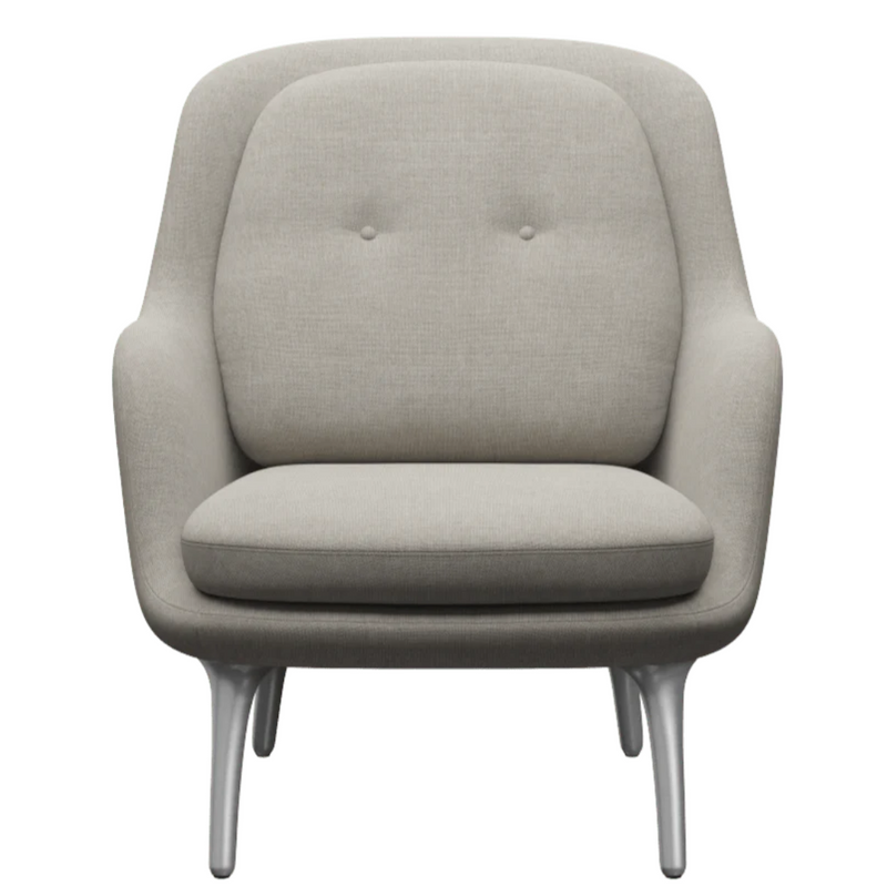 Fri Lounge Chair - Aluminum Base