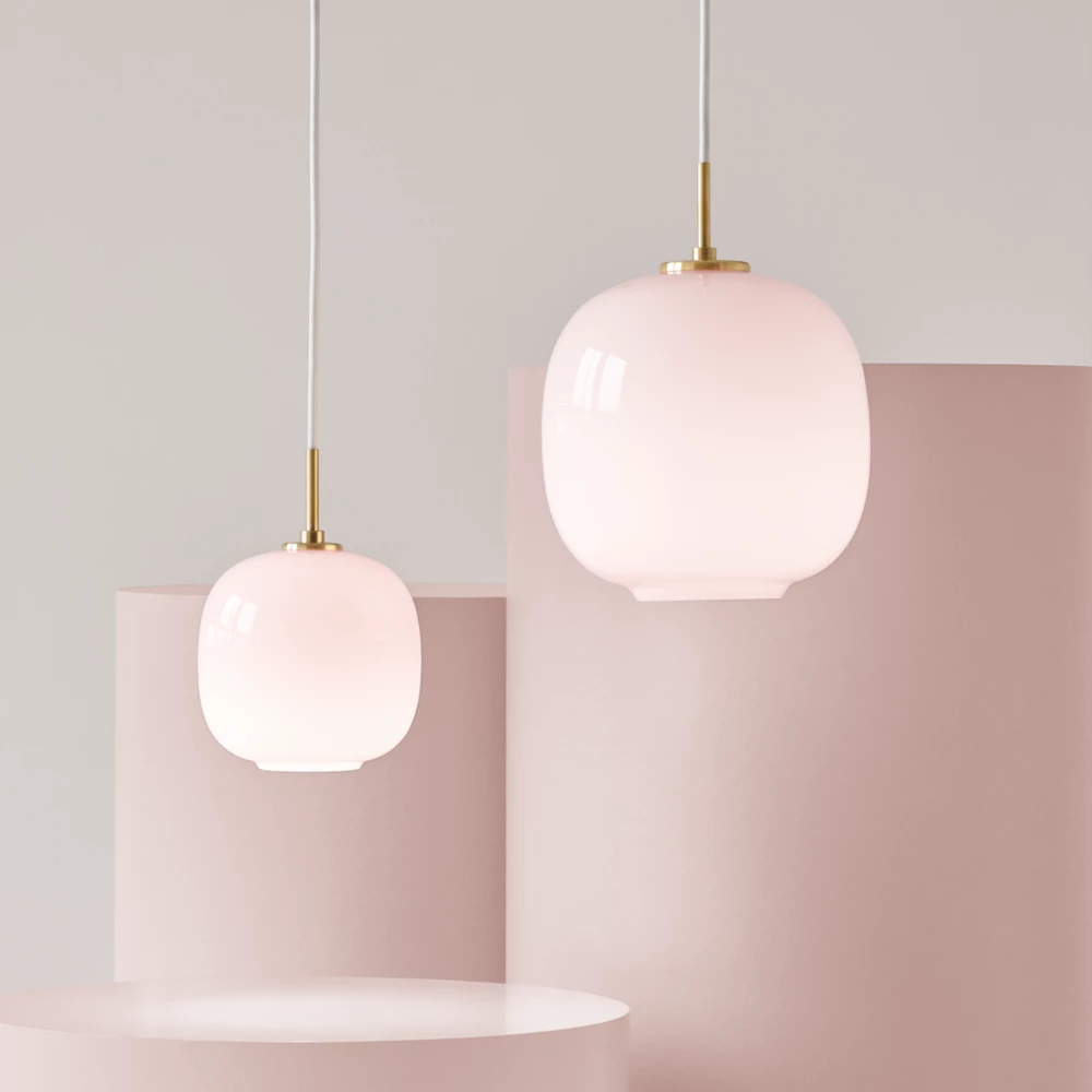 VL45 Radiohus Pale Rose Pendant