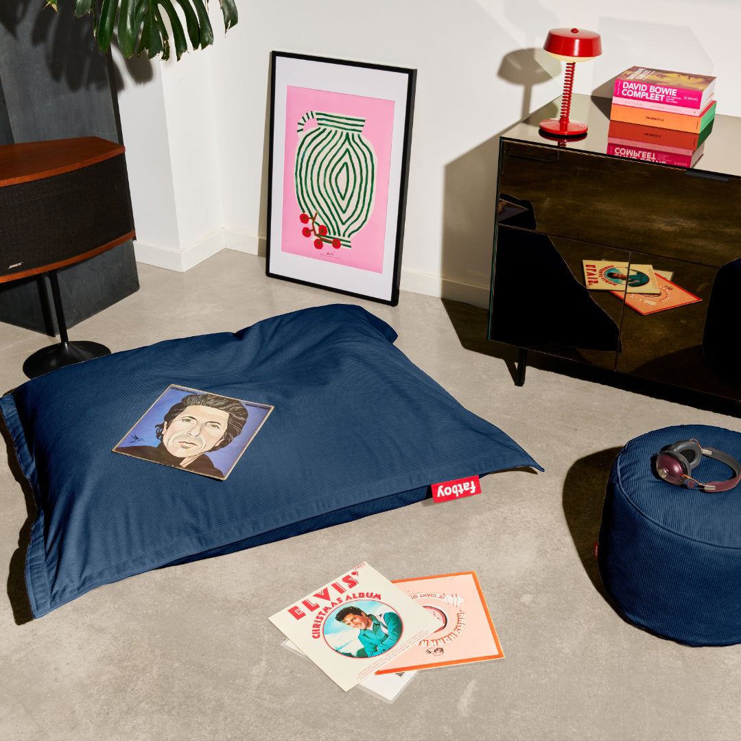 Original Slim Recycled Cord Bean Bag Chair