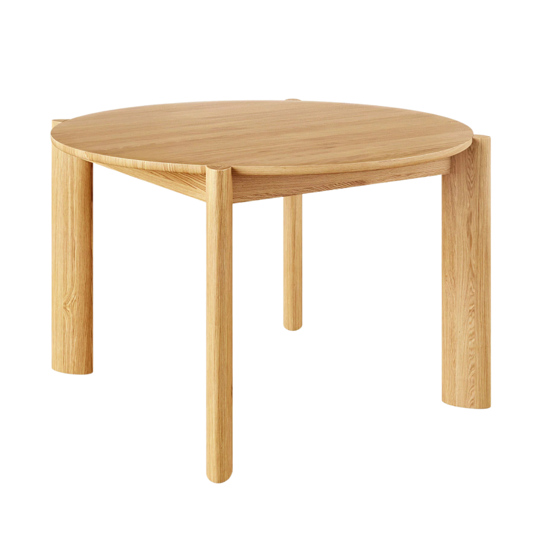 Bancroft Dining Table Round White Oak - Gus Modern at Batten Home