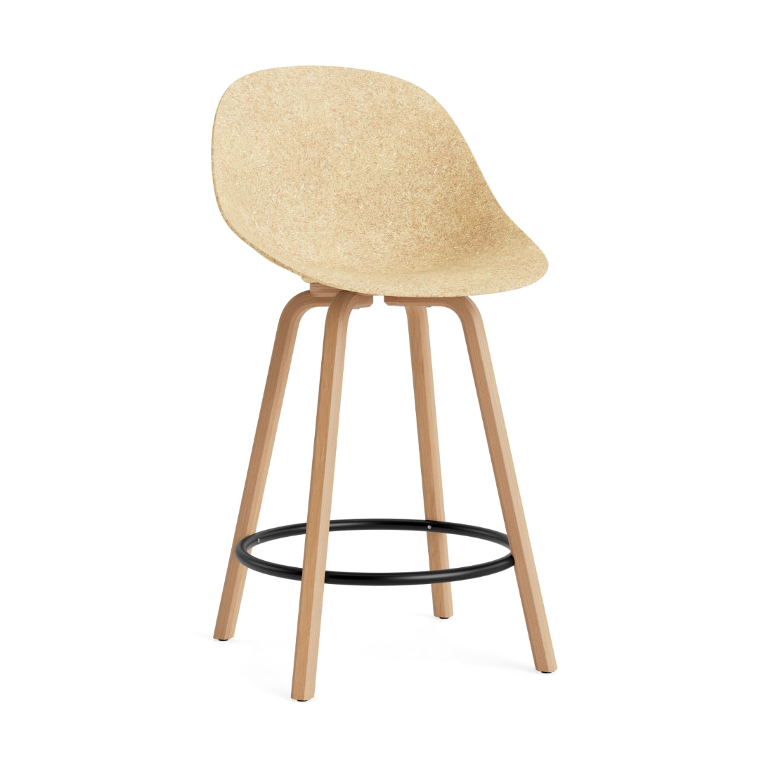Mat Counter Chair - Wood
