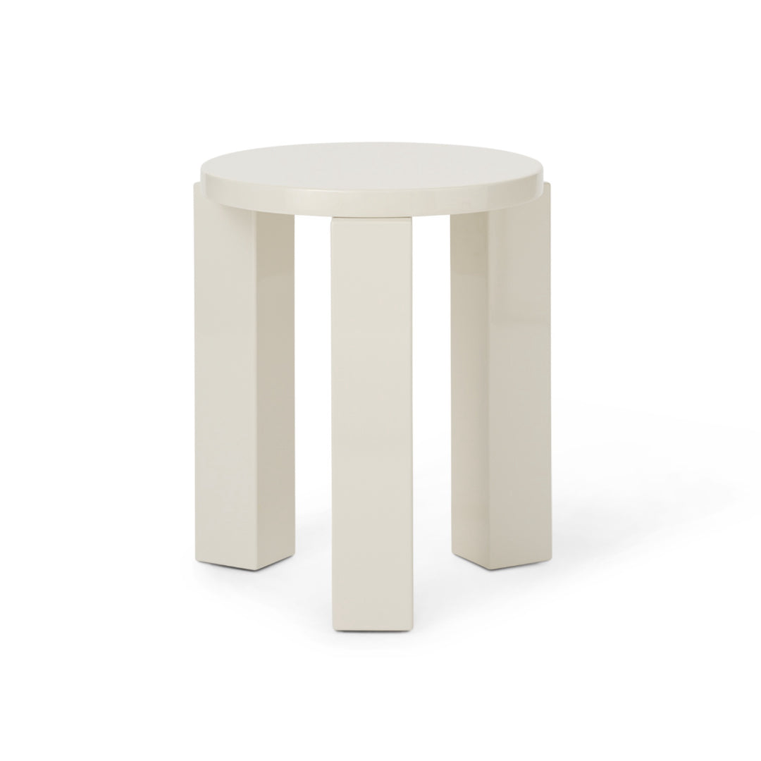 New Works Atlas Stool Round, Lacquered | Batten Home